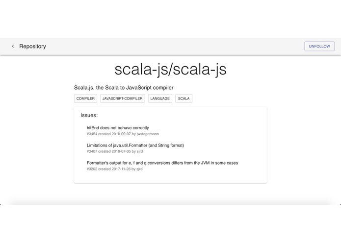 OpenHub – screenshot 3