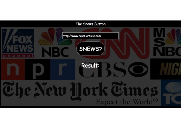 The Snews Button – screenshot 2