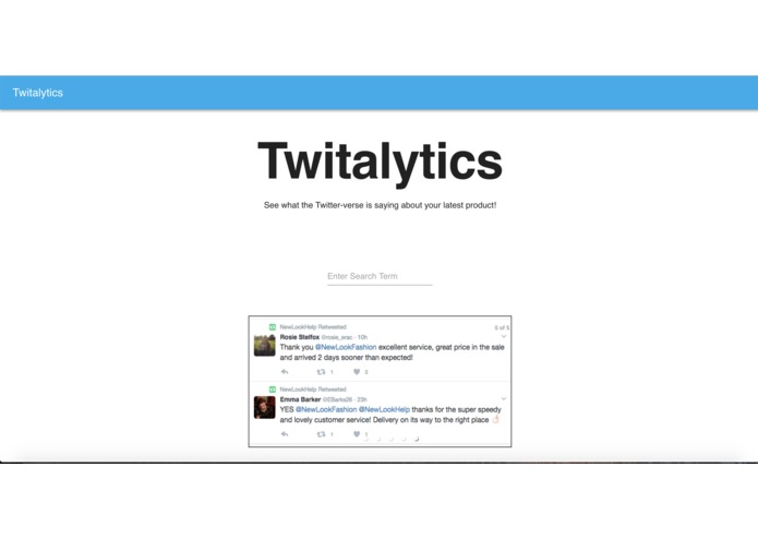 Twitalytics – screenshot 1