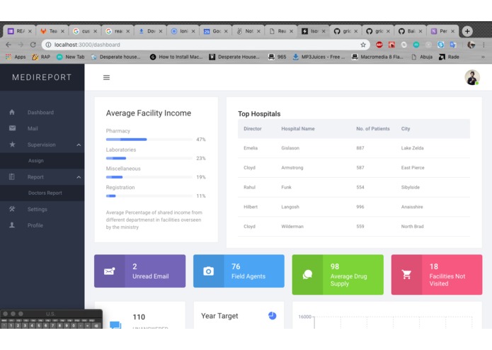 MediReport – screenshot 1