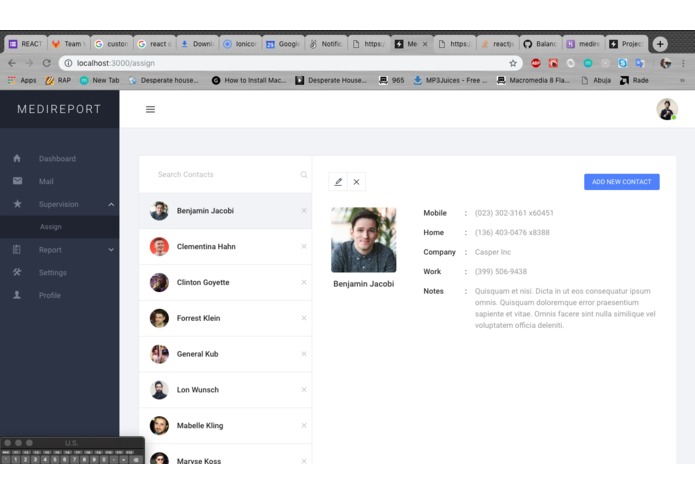 MediReport – screenshot 2
