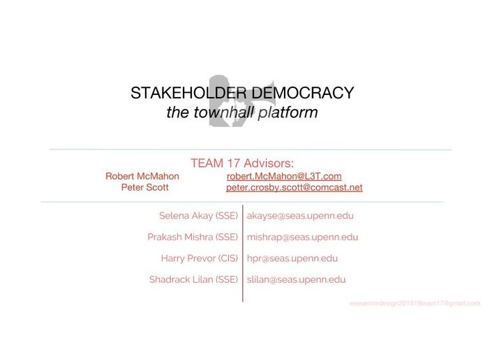 townhall – screenshot 1
