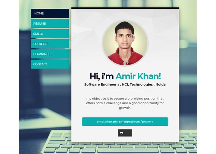 My Demo Portfolio – screenshot 1