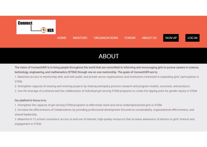ConnectHer – screenshot 2