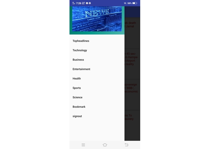 NewsApp – screenshot 7