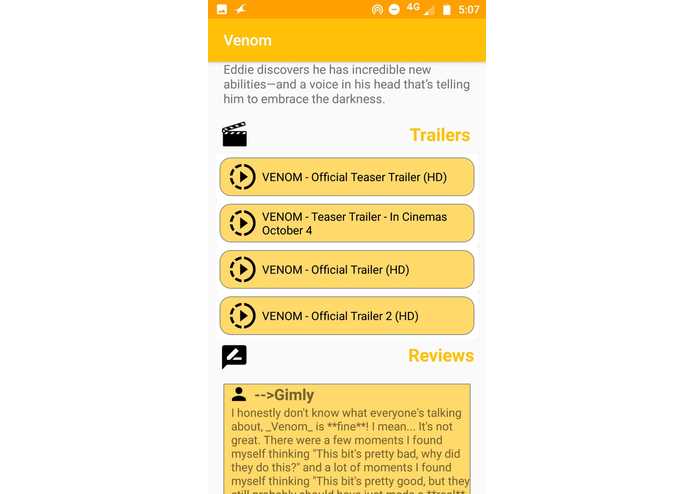 MovieMagazine – screenshot 4
