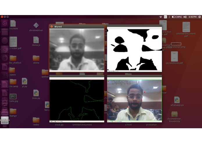 Sixth Sense using Camera – screenshot 4