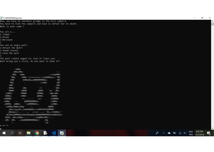 BURPG - A text based rpg by programming amateurs. – screenshot 1