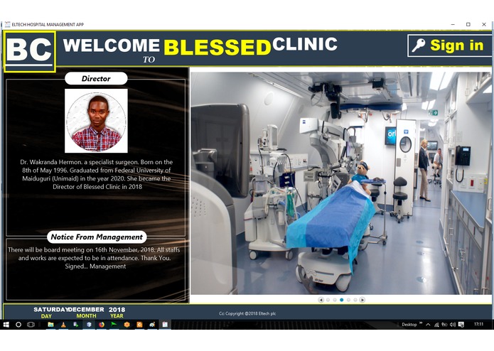 Hospital Management System – screenshot 2