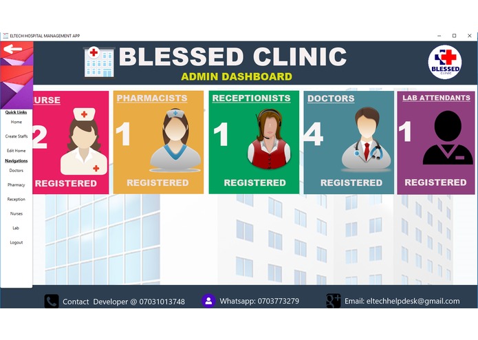 Hospital Management System – screenshot 5