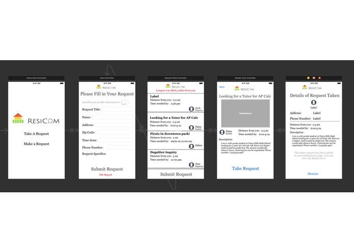 ResiCom – screenshot 1