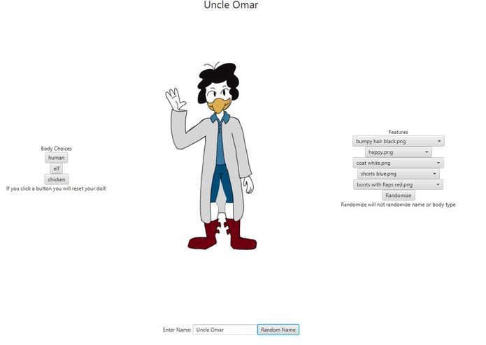 Doll Dress Up Game – screenshot 1