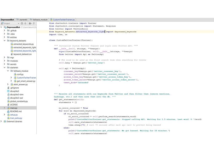 Depressed_Bot – screenshot 1