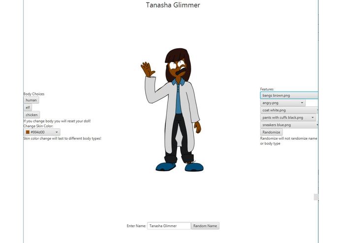 Doll Dress Up Game – screenshot 2