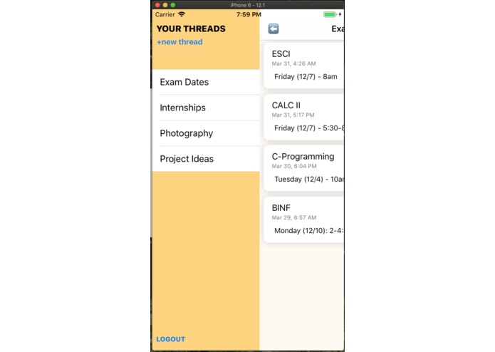 Jottr – screenshot 1