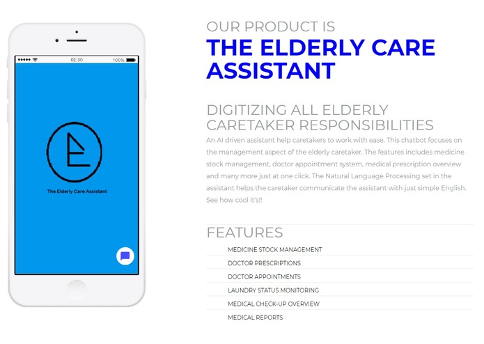 The Elderly Care Assistant – screenshot 1