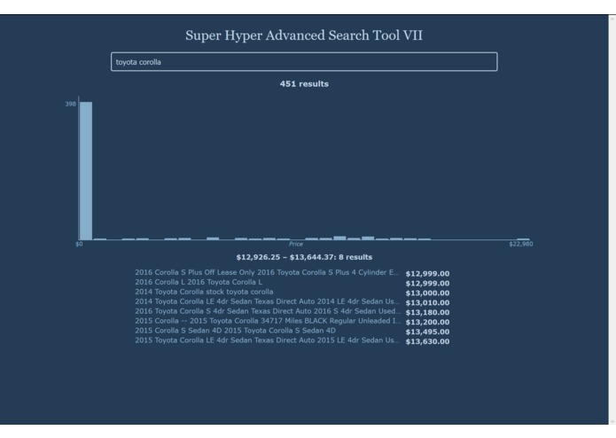 Super Hyper Advanced Search Tool VII – screenshot 1