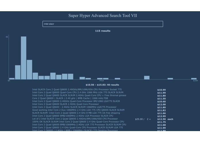 Super Hyper Advanced Search Tool VII – screenshot 4