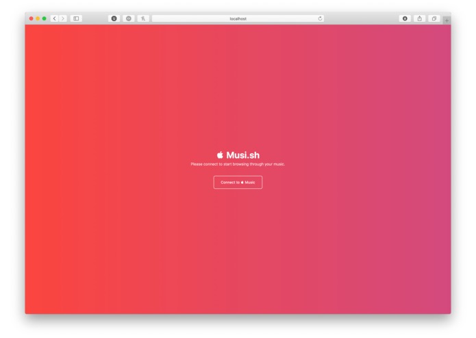 Apple Musi.sh – screenshot 2