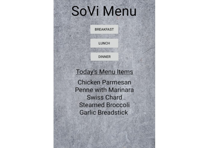 UNCC Next Meal – screenshot 1