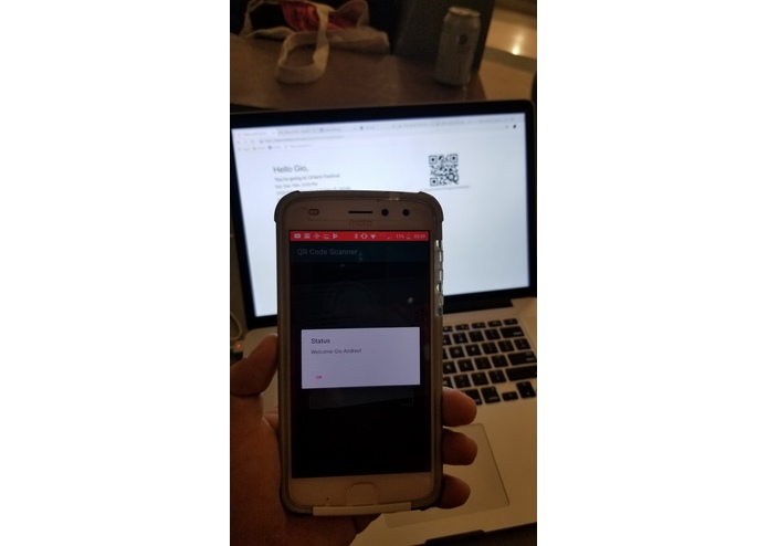Team Underground QR Code Scanner – screenshot 1