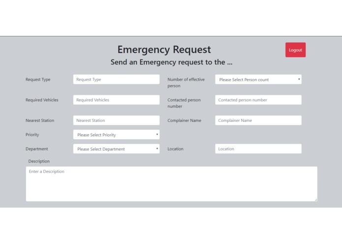 Emergency Services – screenshot 1