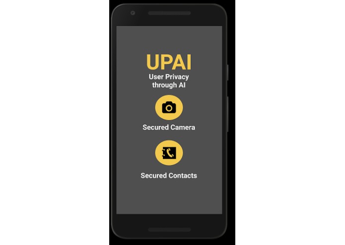 User Privacy through AI (UPAI) – screenshot 1