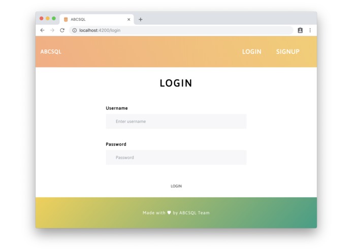 ABCsql – screenshot 3