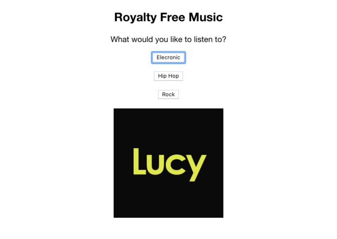 Lucy Music – screenshot 2