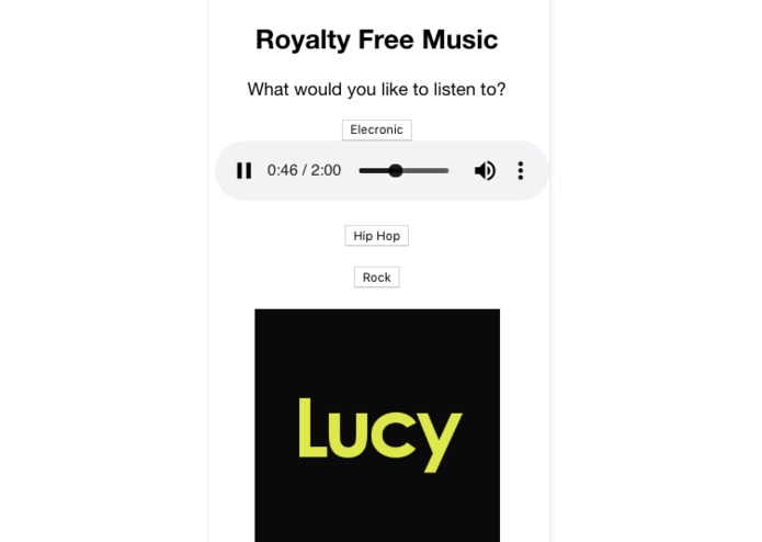 Lucy Music – screenshot 3