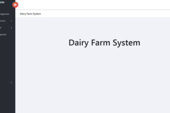 Dairy Herd Management and Monitoring System