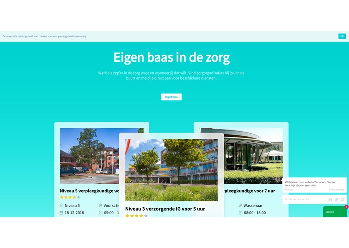 Elanza.nl – screenshot 1
