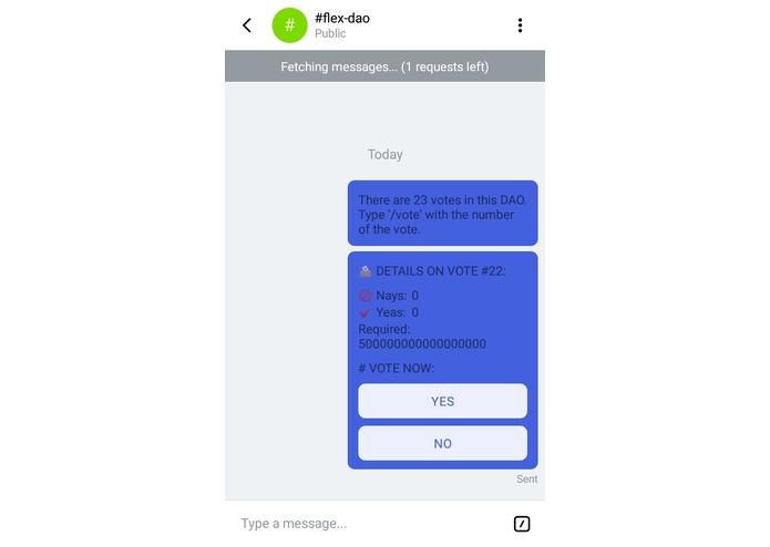 DAO To Go – screenshot 1