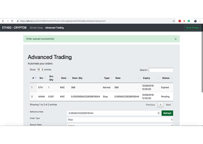 Crypto9 – screenshot 1