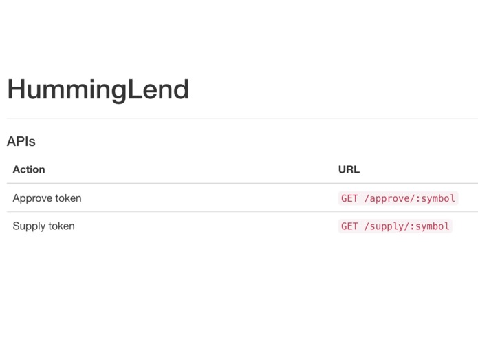 HummingLend – screenshot 6