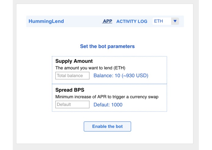 HummingLend – screenshot 3