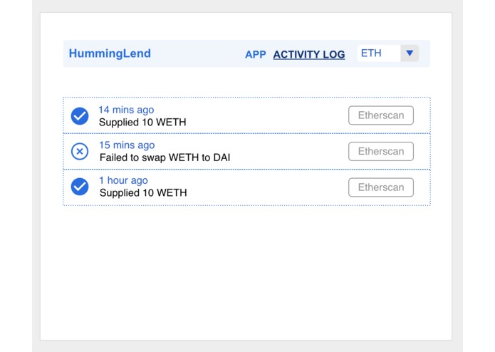 HummingLend – screenshot 5