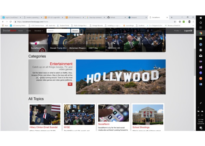 SocialNorm – screenshot 2