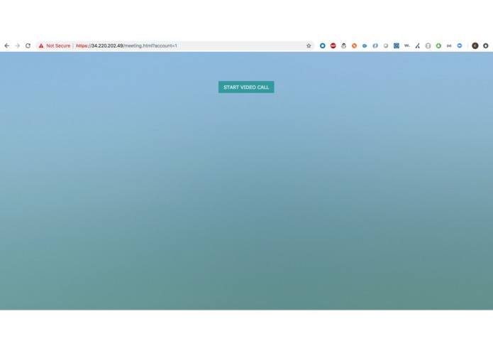 AgoraSDKWebApp – screenshot 2