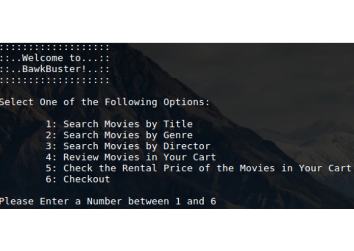 "BawkBuster" Video Rental Catalog – screenshot 1