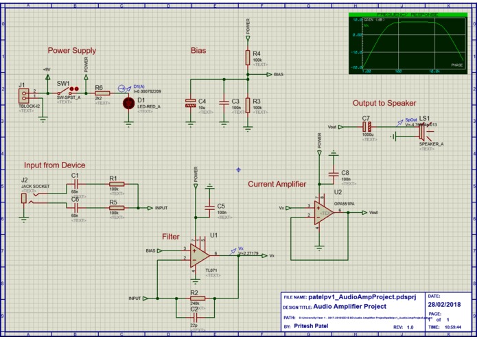 Audio Amplifier – screenshot 3