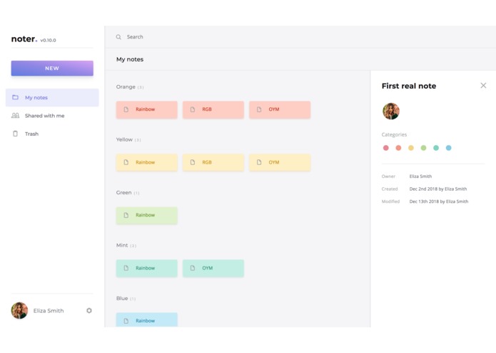 noter – screenshot 4