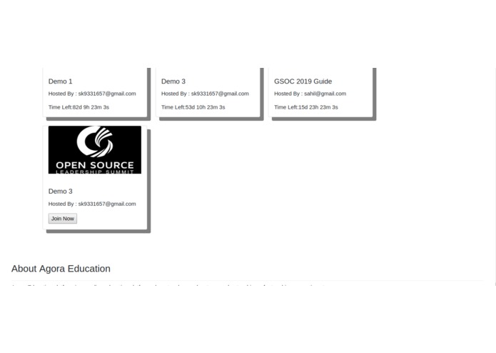 AgoraEducate – screenshot 1