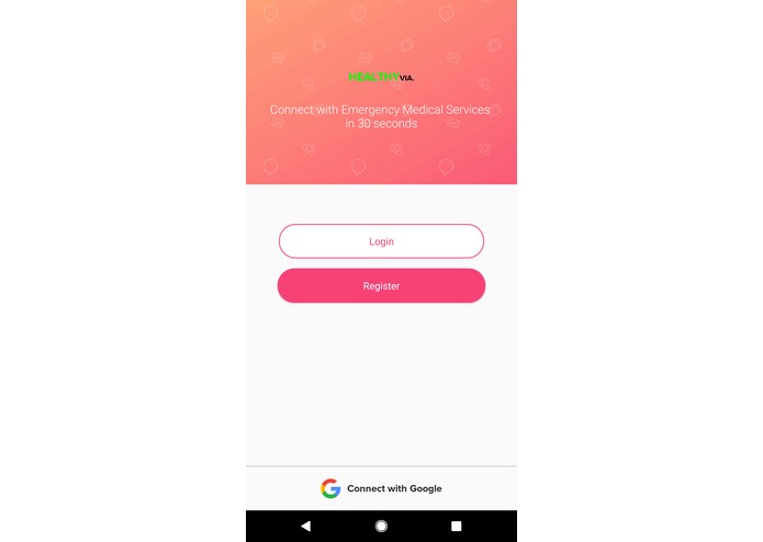 HealthyVia, Virtual EMT for the Third World Countries. – screenshot 2