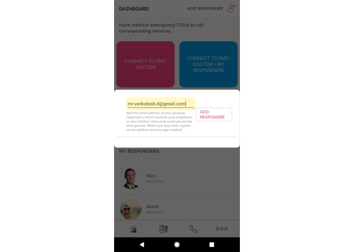 HealthyVia, Virtual EMT for the Third World Countries. – screenshot 6