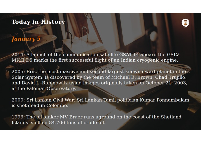 History of Today – screenshot 1