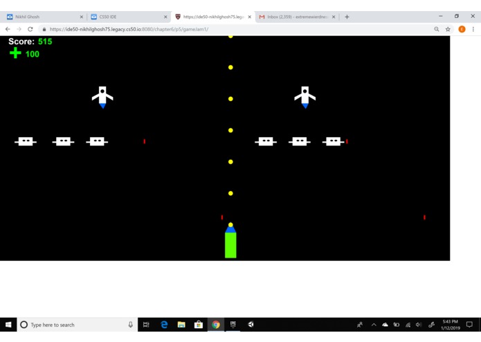 Space Invaders: StuyHacks VII Edition – screenshot 3