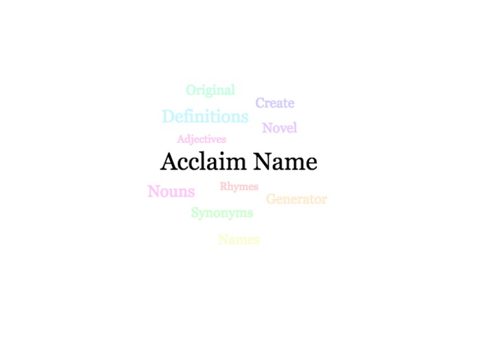 Acclaim Name – screenshot 1