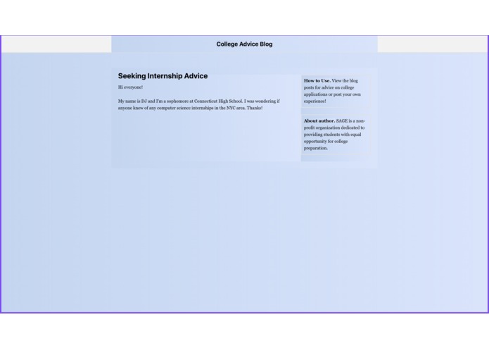 SAGE College Preparedness Aid – screenshot 6
