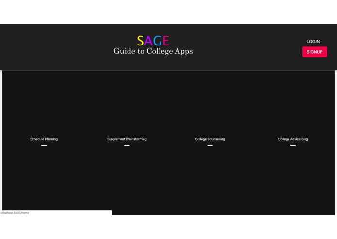 SAGE College Preparedness Aid – screenshot 1